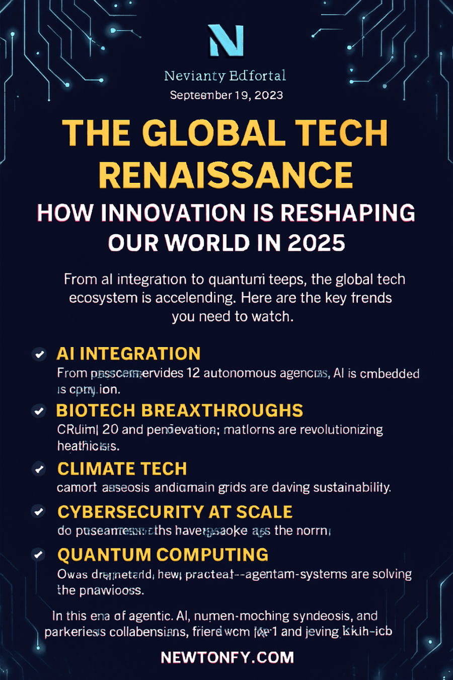 🌐 The Global Tech Renaissance: How Innovation Is Reshaping Our World in 2025